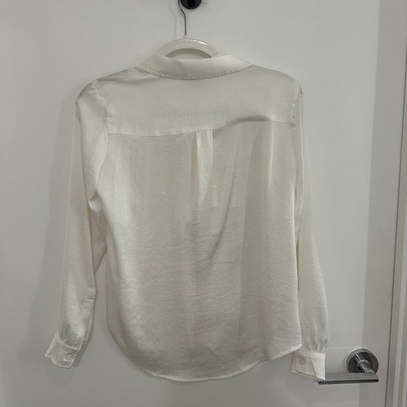 ALFANI (WHITE!) Button-Front Shirt PS - Picture 6 of 6